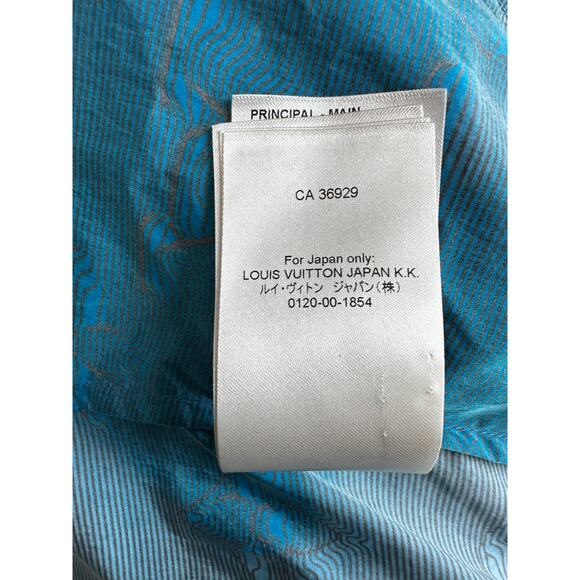 Louis Vuitton Blue 2054 Monogram Windbreaker - Picture 10 of 10